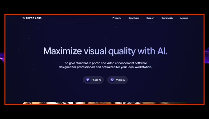 topaz labs - remini alternative