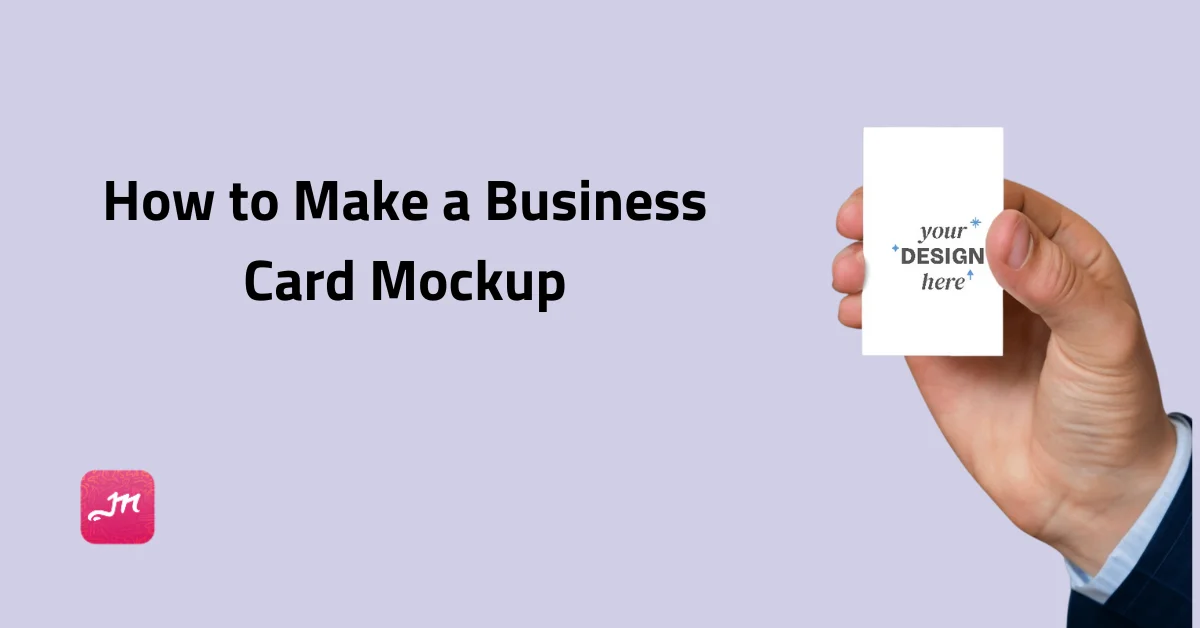 How to Make a Business Card Mockup With Mockey AI for Free