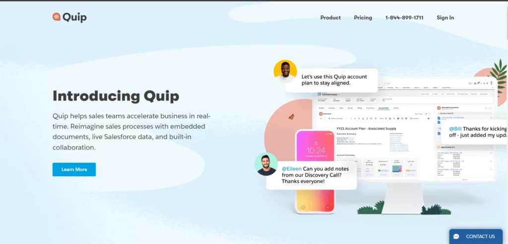 Quip - free notion alternative