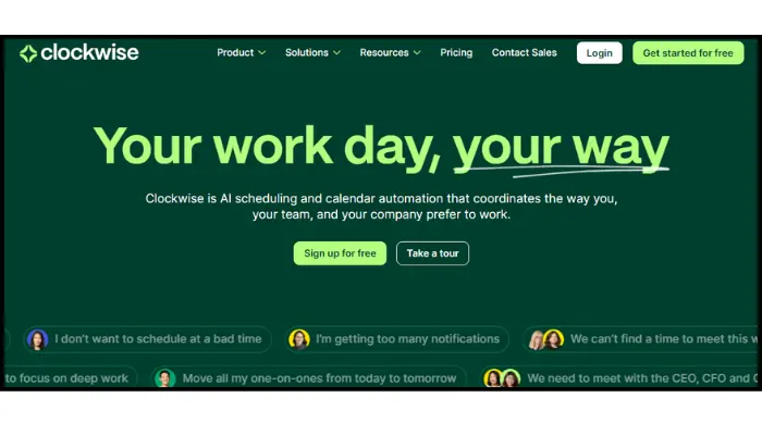 clockwise - ai productivity tools