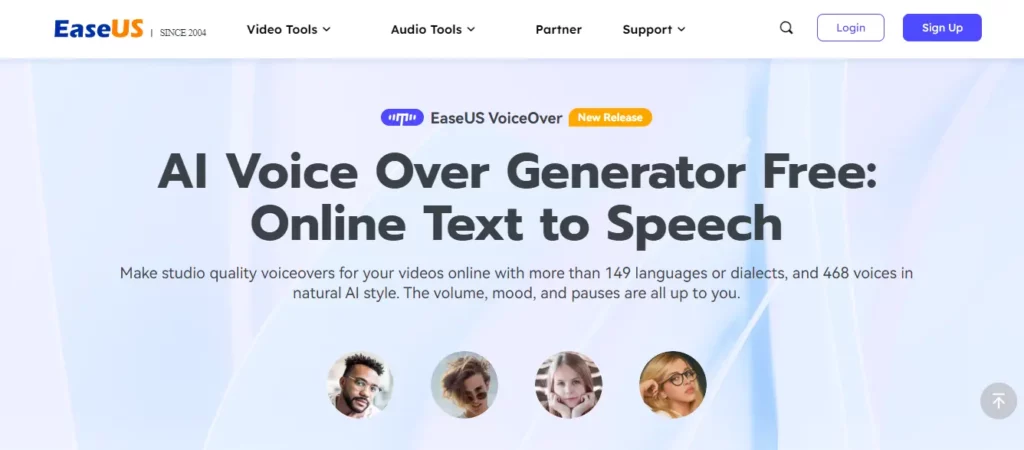 easeus voiceover - uberduck ai alternative