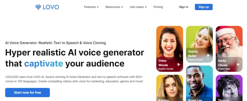 lovo ai - fakeyou alternative