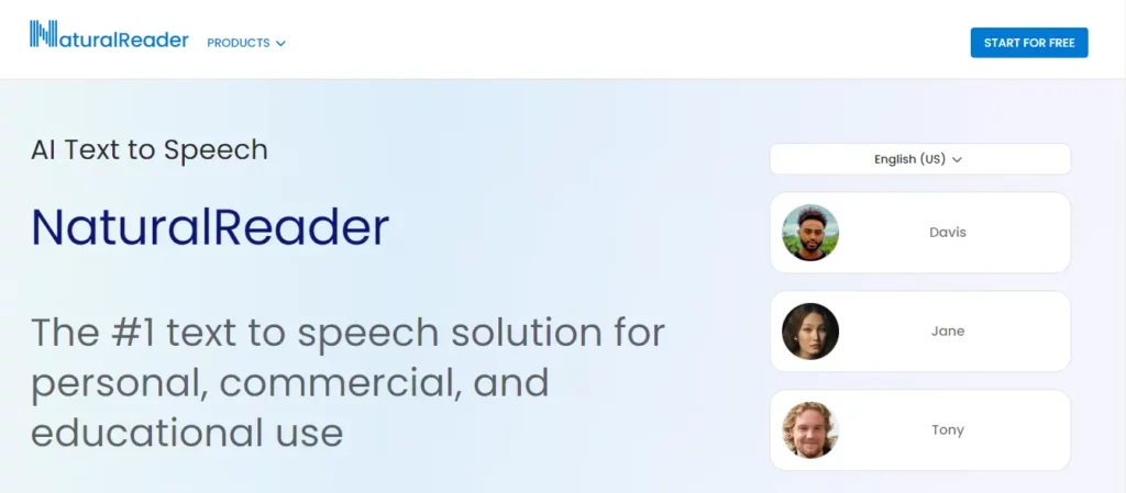 naturalreader - elevenlabs alternative