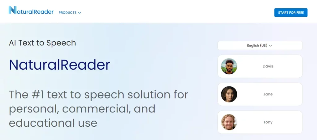 naturalreader - uberduck ai alternative