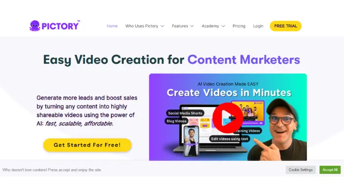 pictory ai video generator
