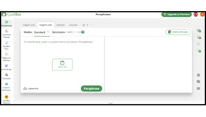 quillbot - best ai paraphrasing tool