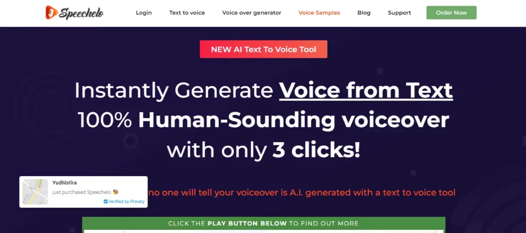speechelo - elevenlabs alternative