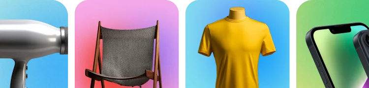 AI product photography on mockey.