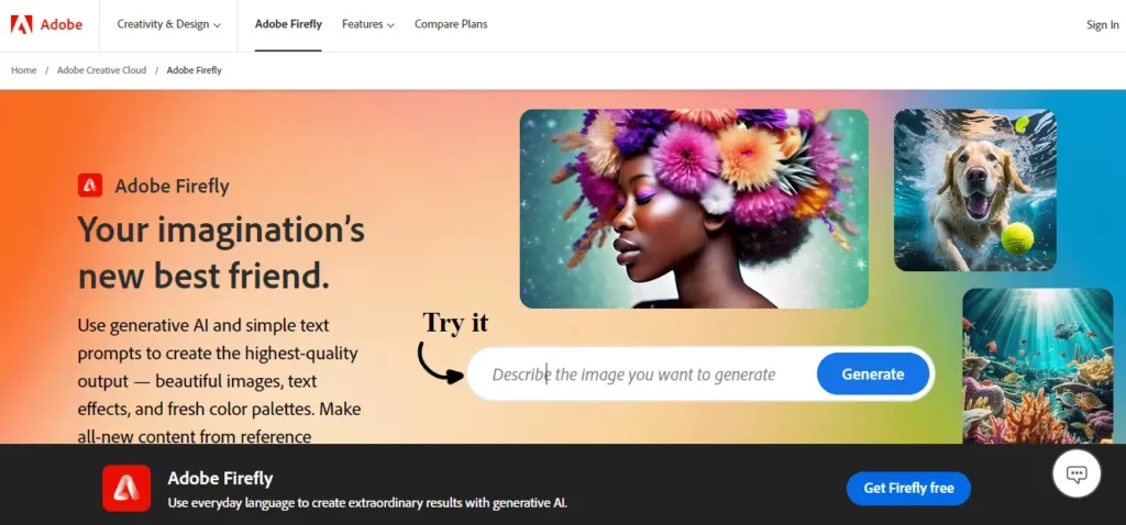 adobe firefly - best ai photo editors