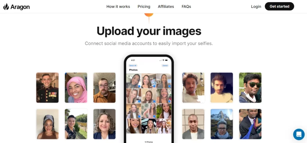 aragon - ai professional headshot generator