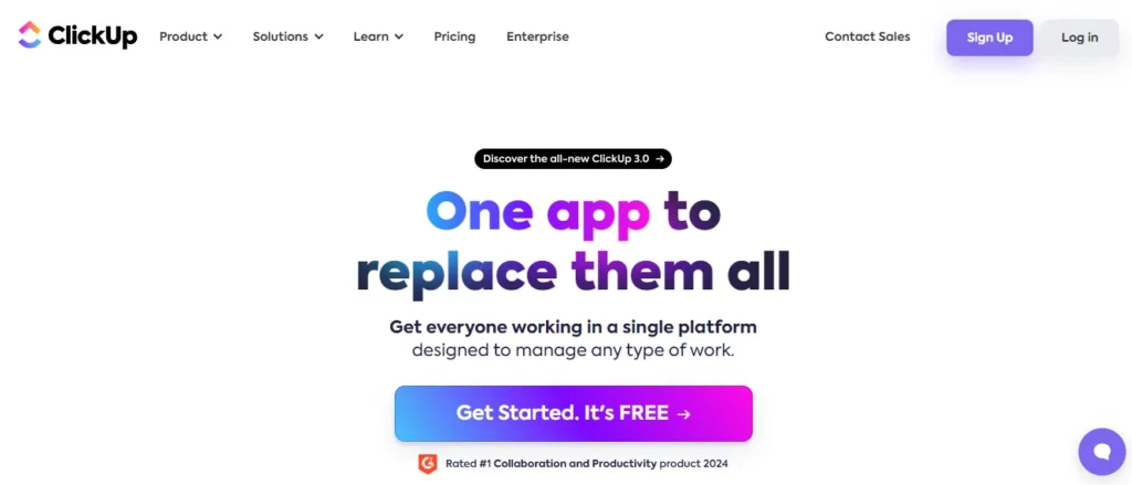 clickup - best ai marketing tools