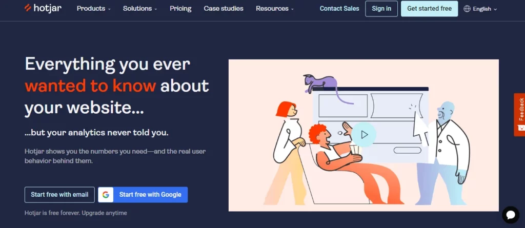 hotjar - free ai tools for marketing