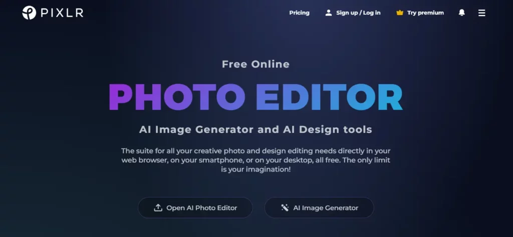 pixlr - best ai photo editors