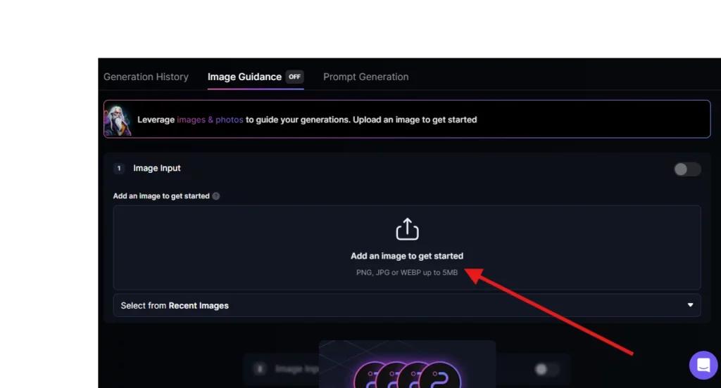 add an image in leonardo ai