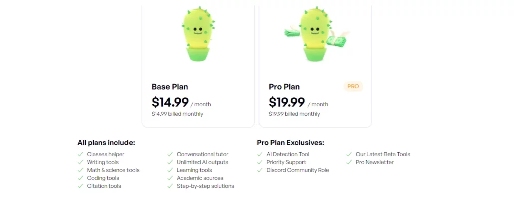 caktus ai pricing