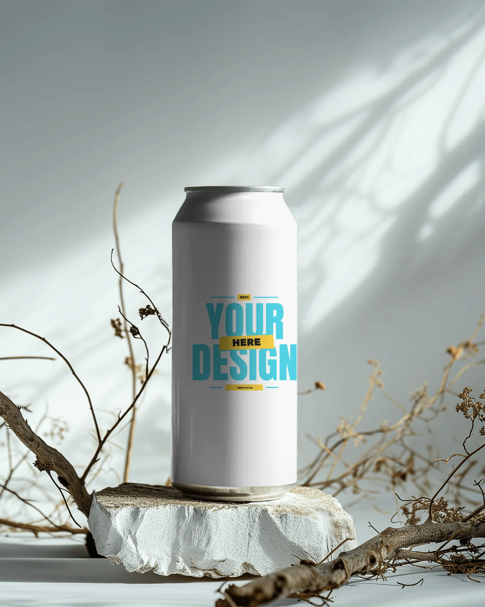 can mockup on a platform with sticks lying around