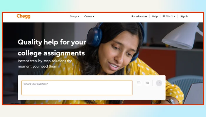 chegg homeworkify alternative