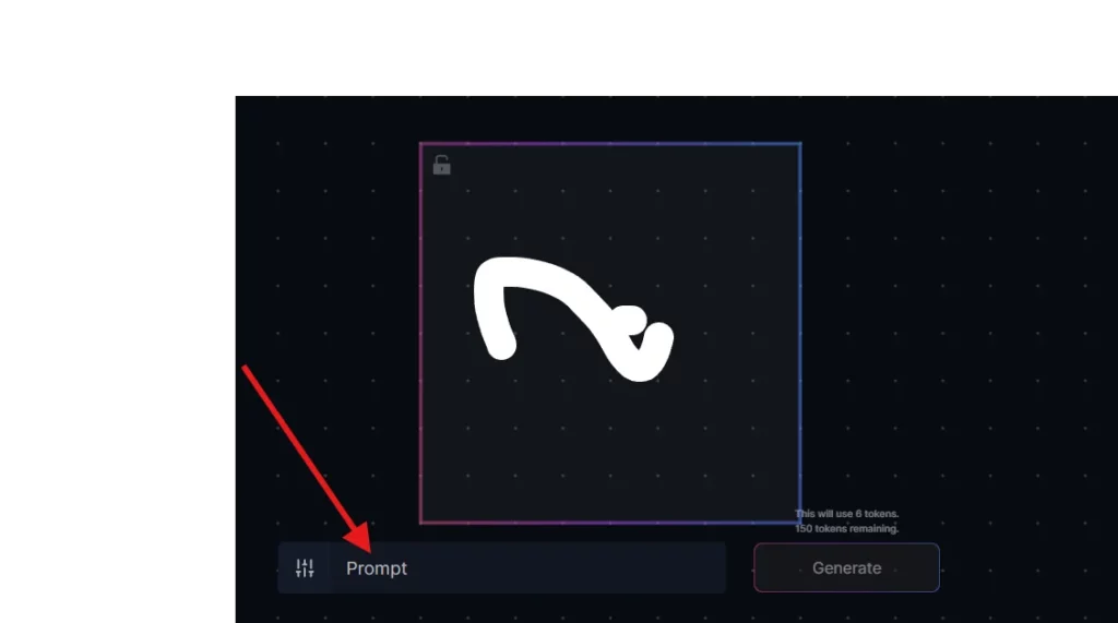 click on prompt