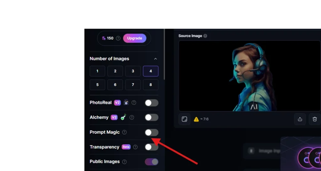 click prompt magic