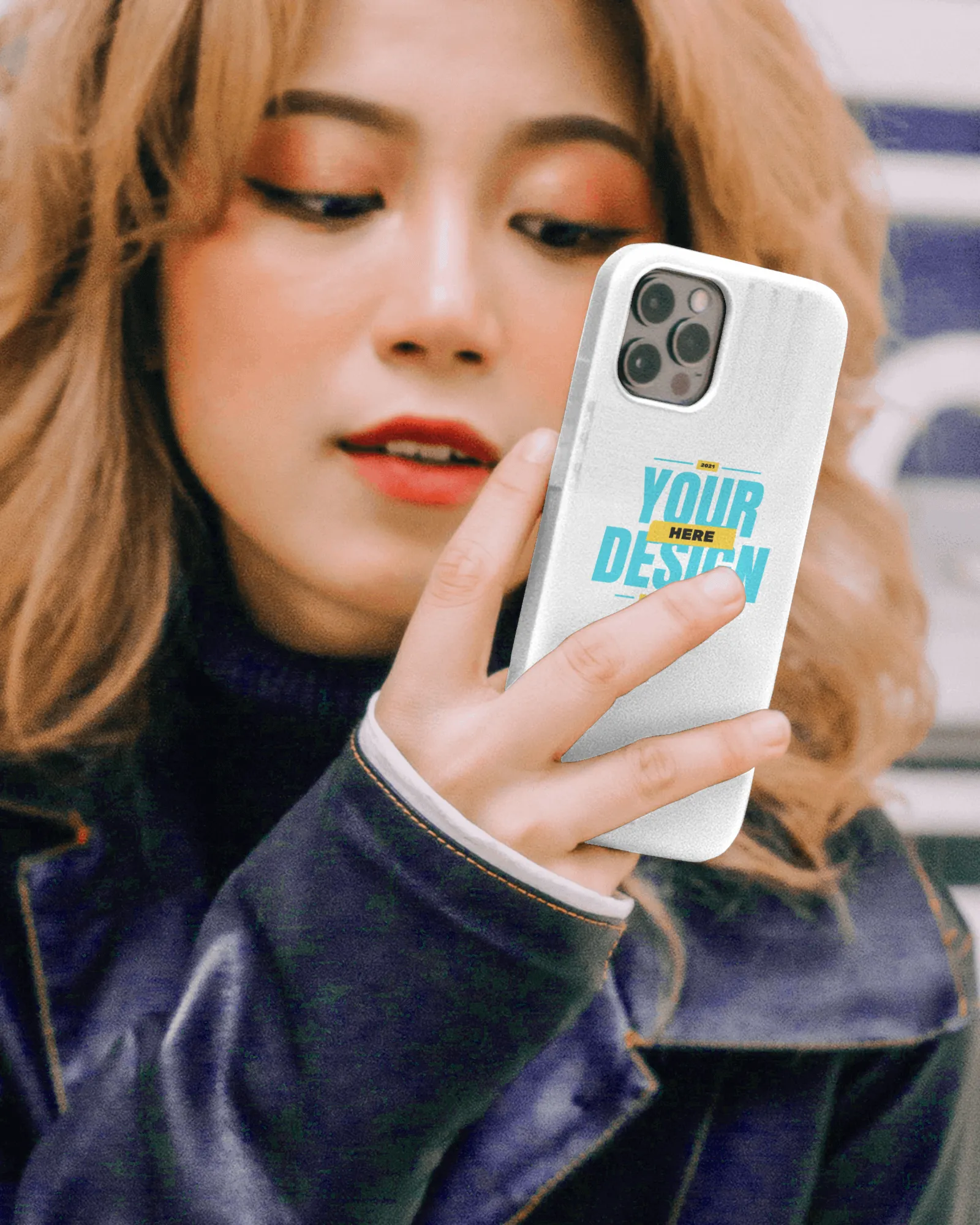 iPhone case mockup
