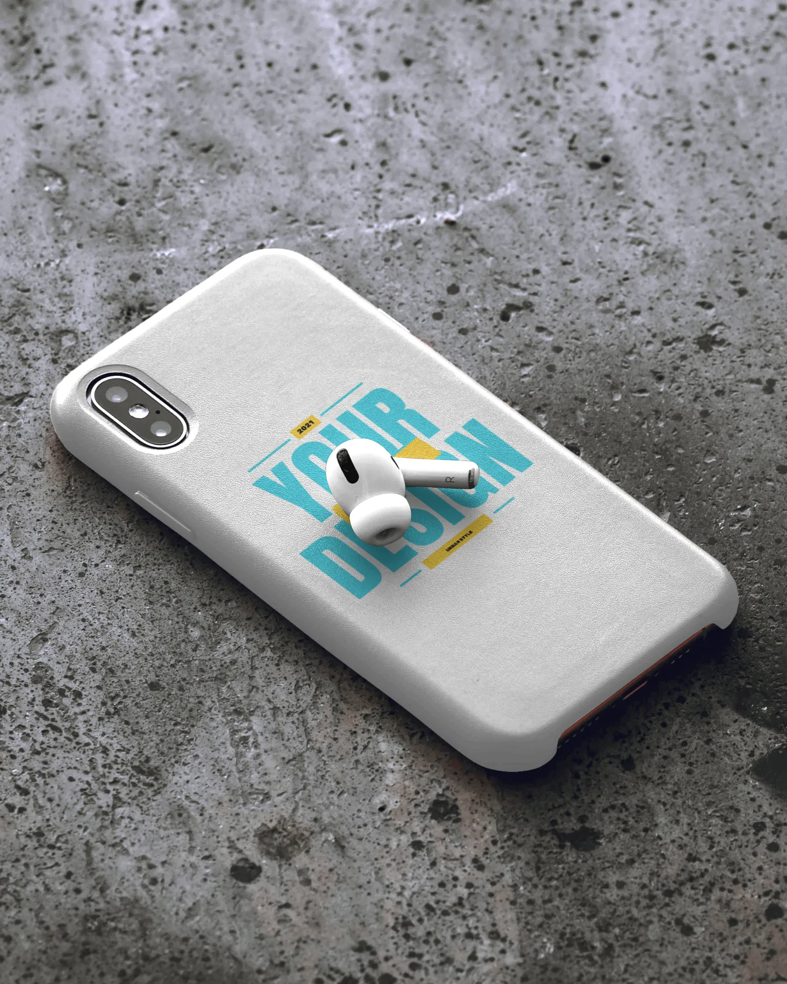 custom phone cover mockup