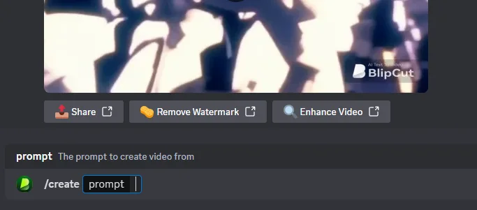 create prompt in blipcut best ai video generator