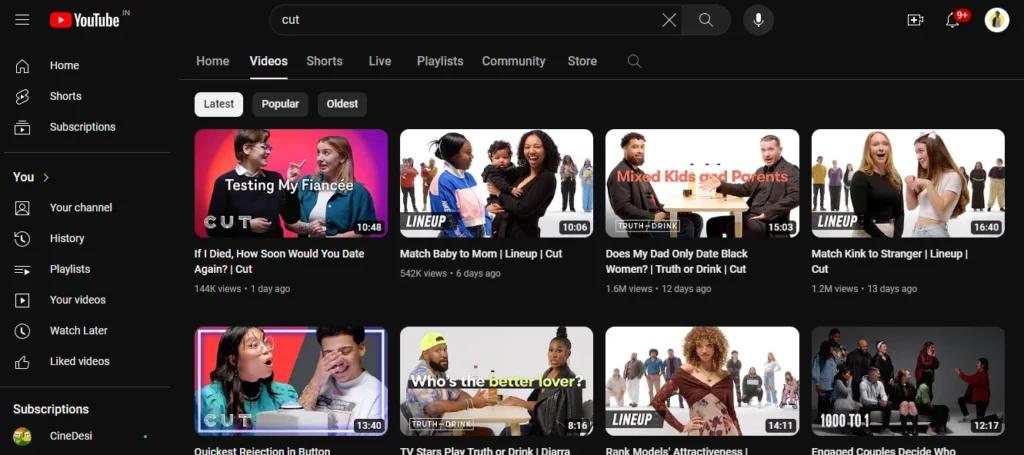 cut youtube video thumbnail example