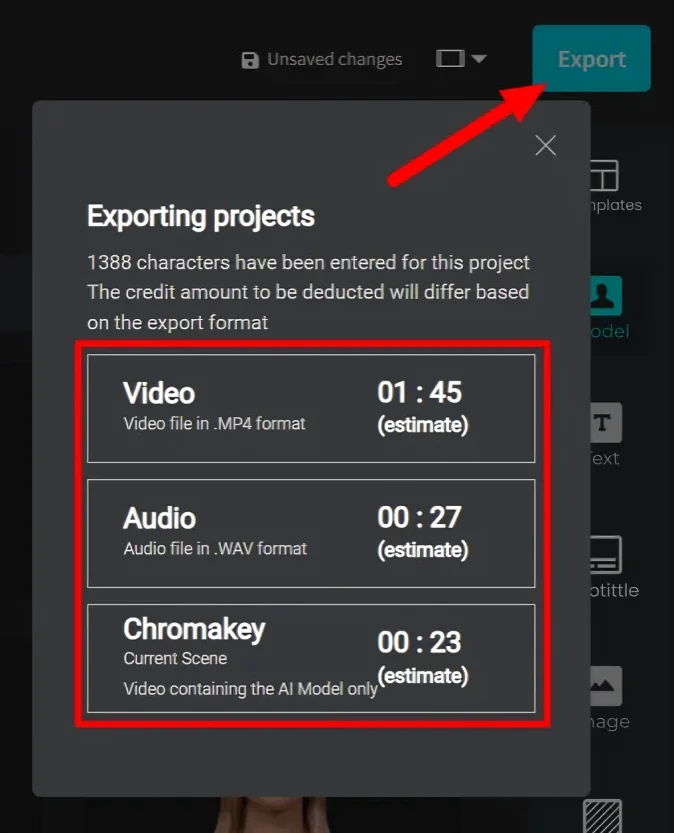export option