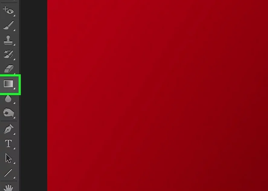 fill the background for youtube thumbnail size photoshop