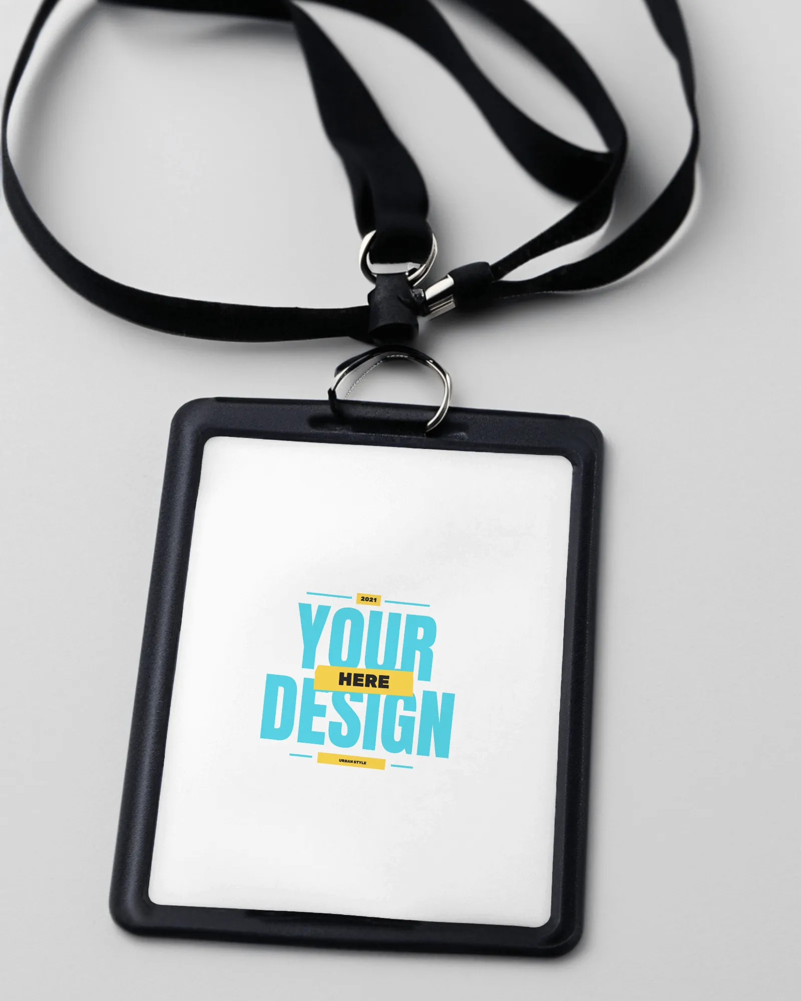 id card mockup design 