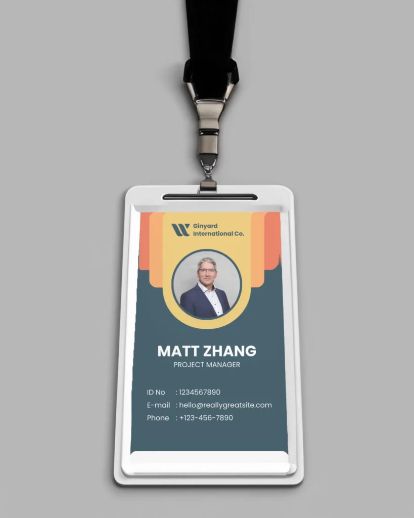 Create ID Card Mockups online