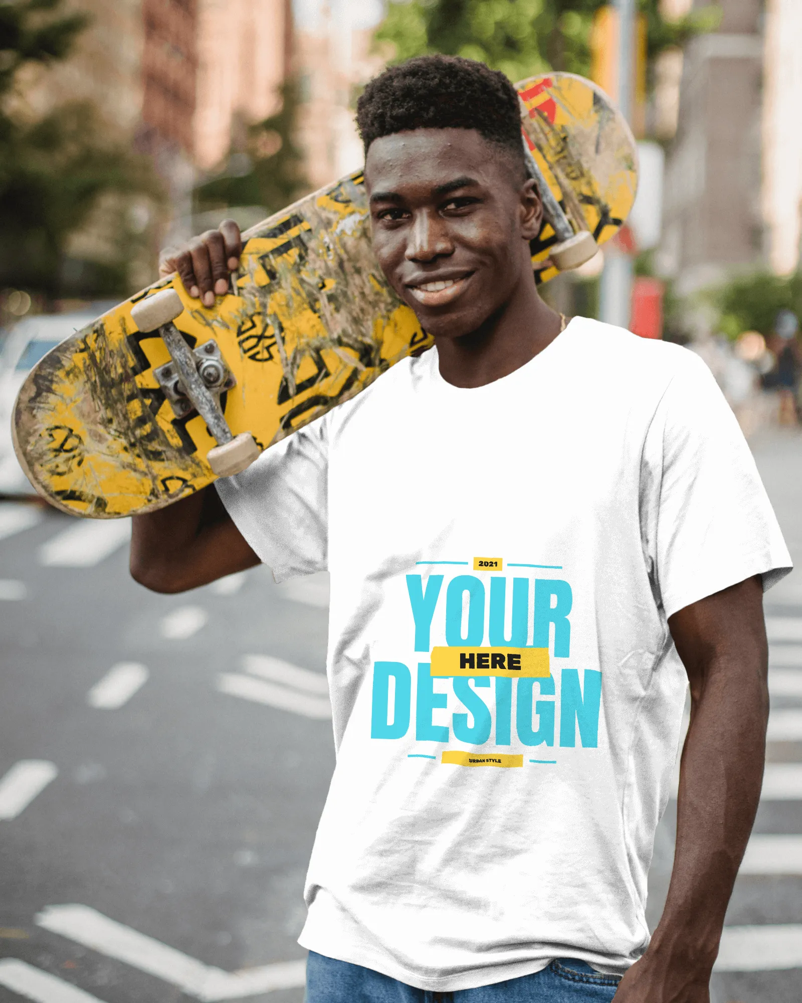 boys t-shirt mockup 