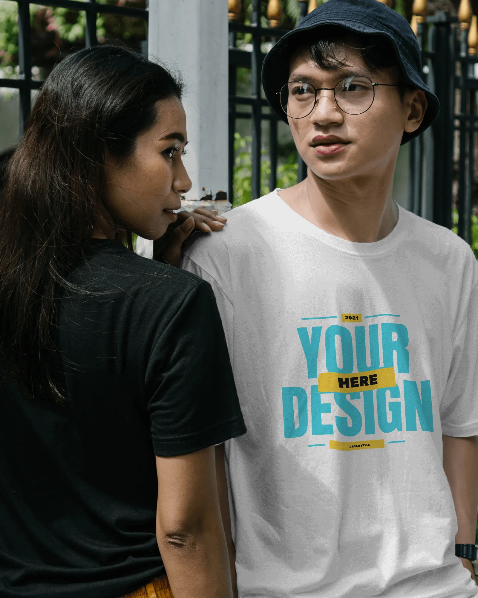 my love t-shirt mockup