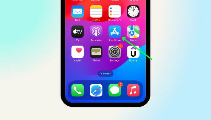 open app store - how to make a collage on facebook with iphone
