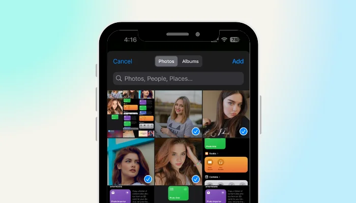 select photos and create collage - how to make a photo collage on iphone