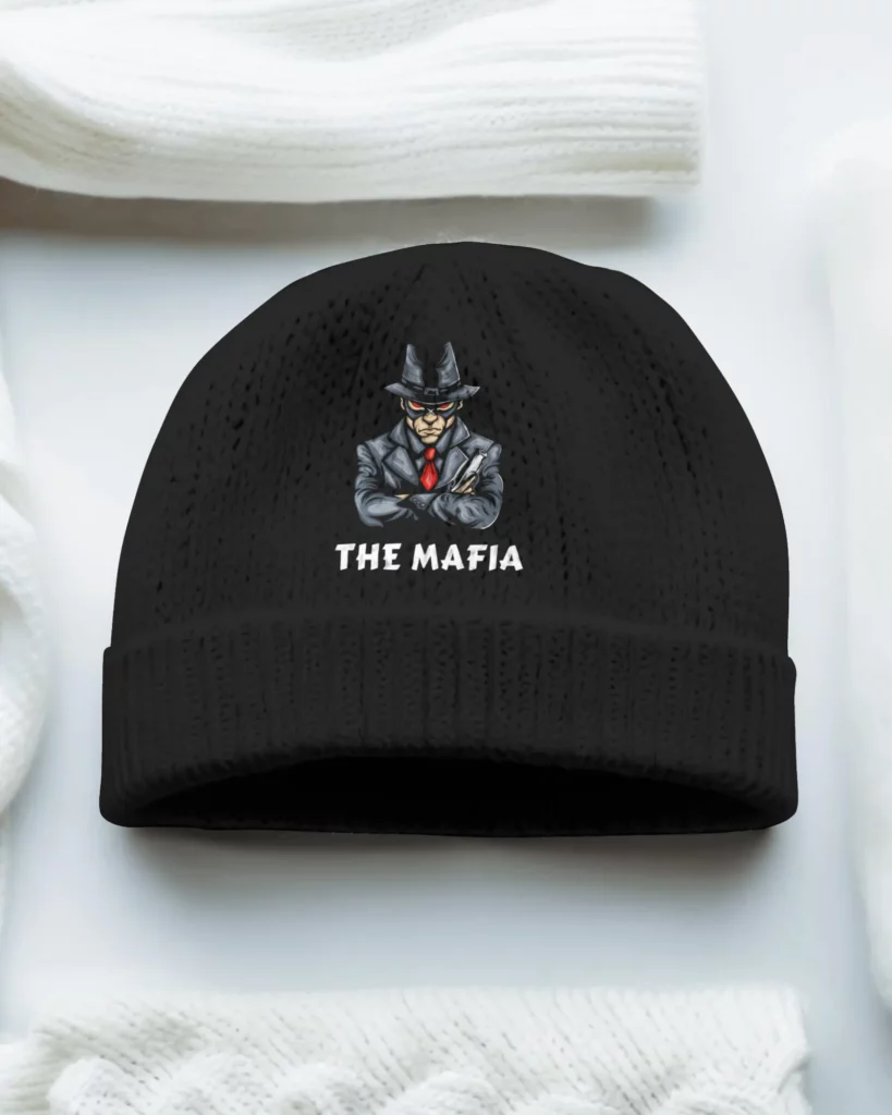 small woolen beanie mockup