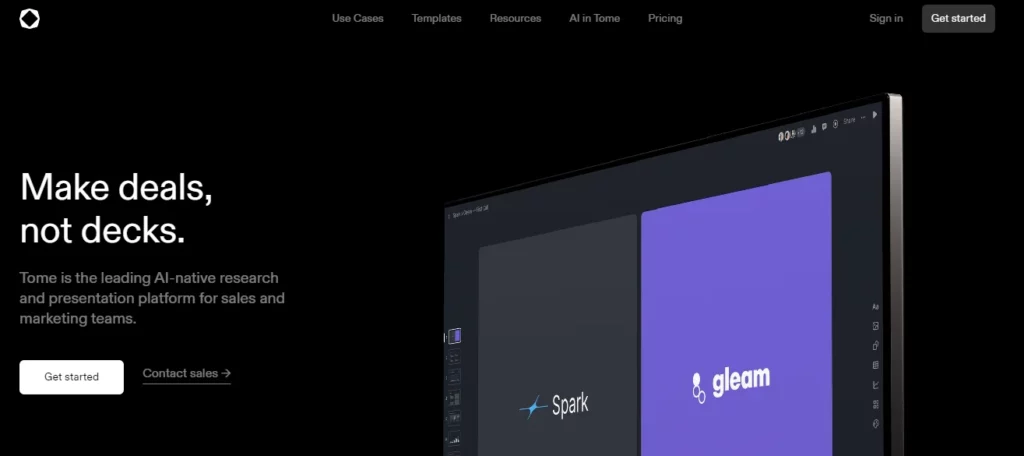tome ai - one of the best ai tools for students