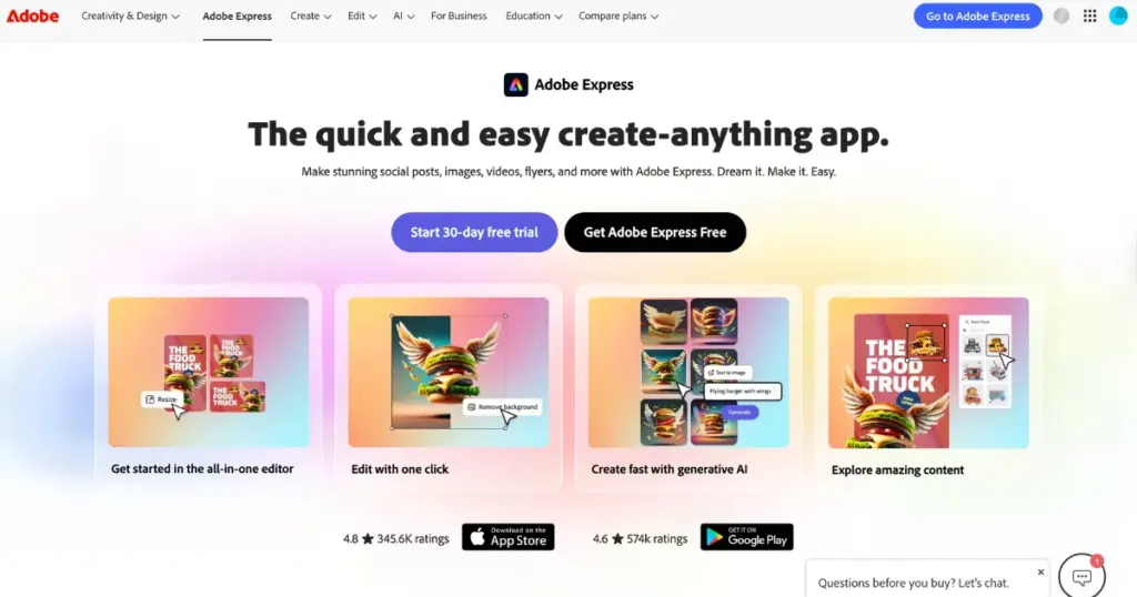 adobe express