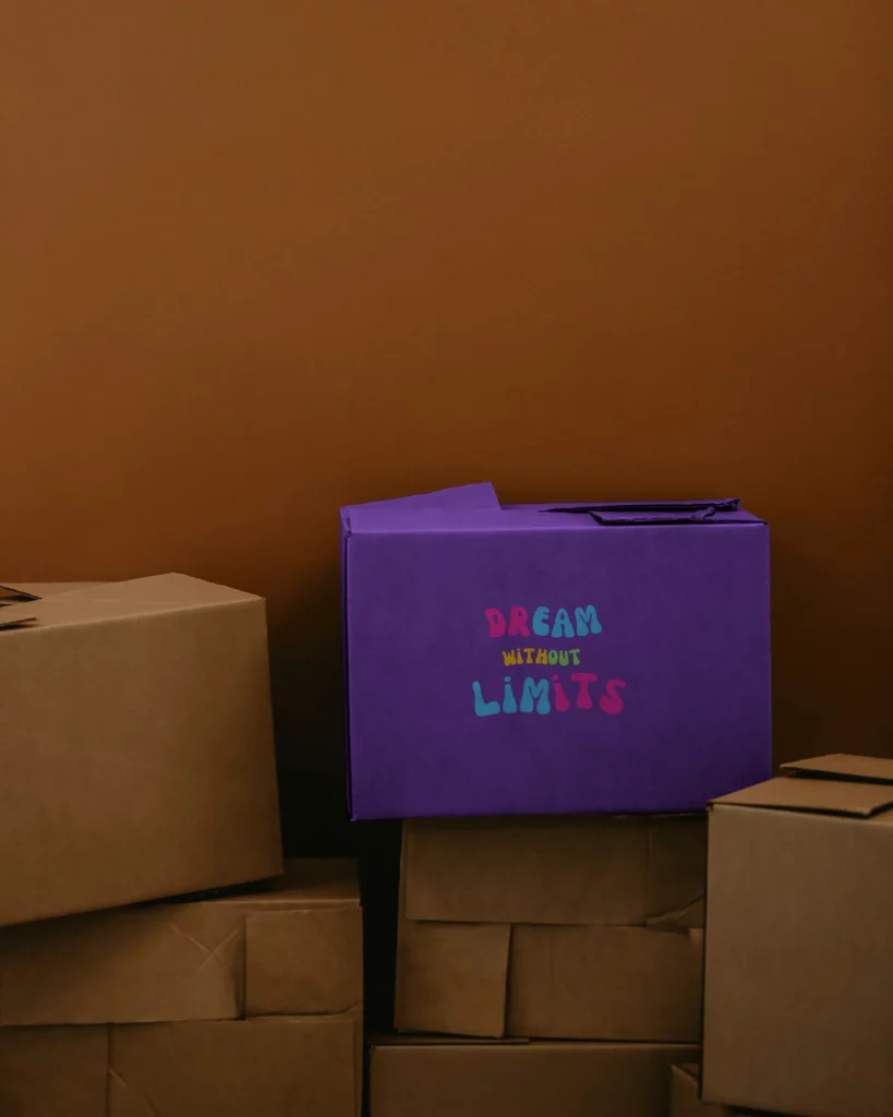 free box mockup template