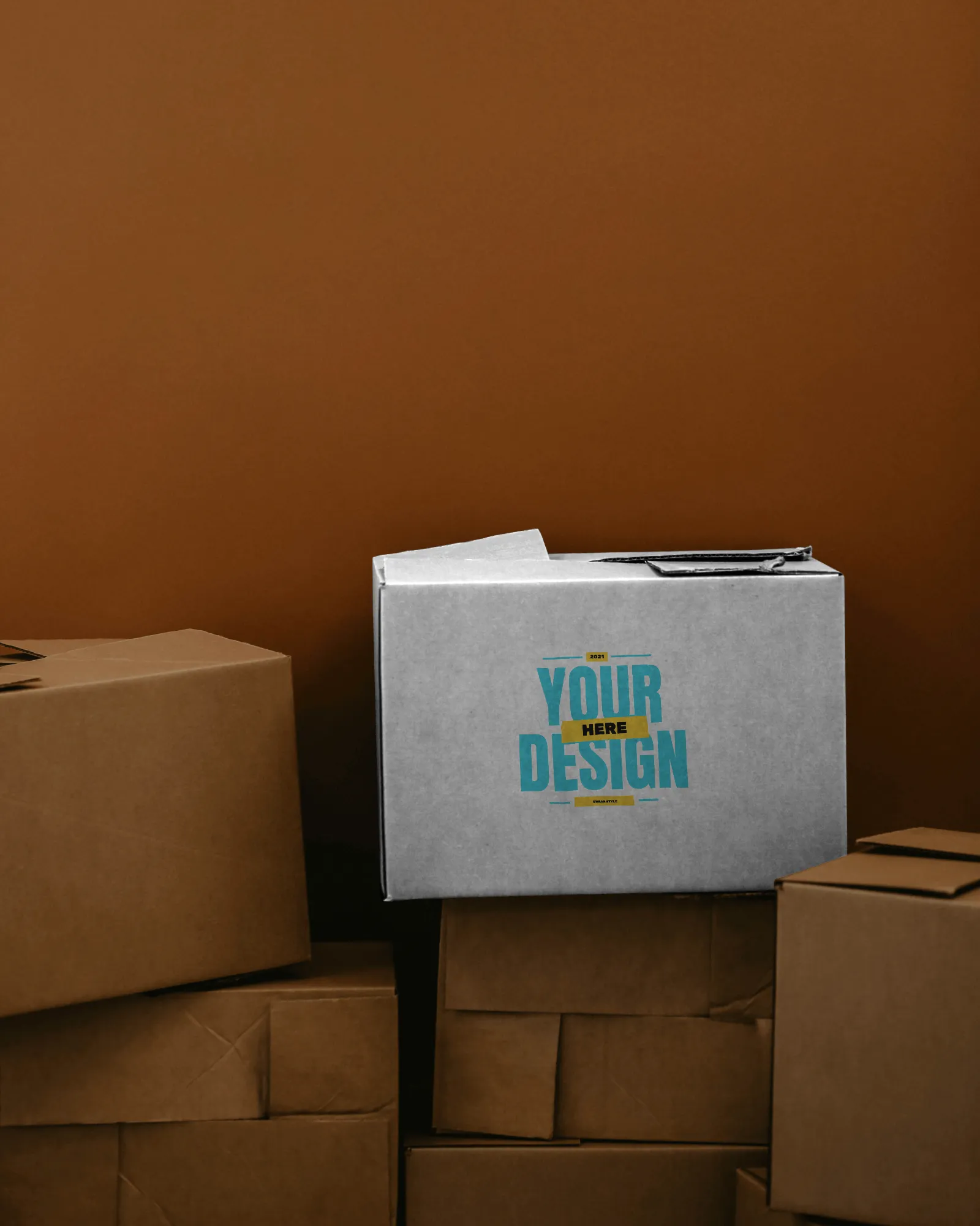free box mockup