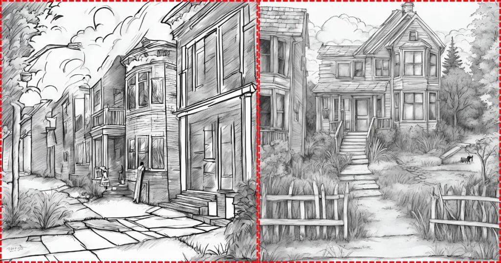 create a scene from a favorite movie or book drawing prompt for kid