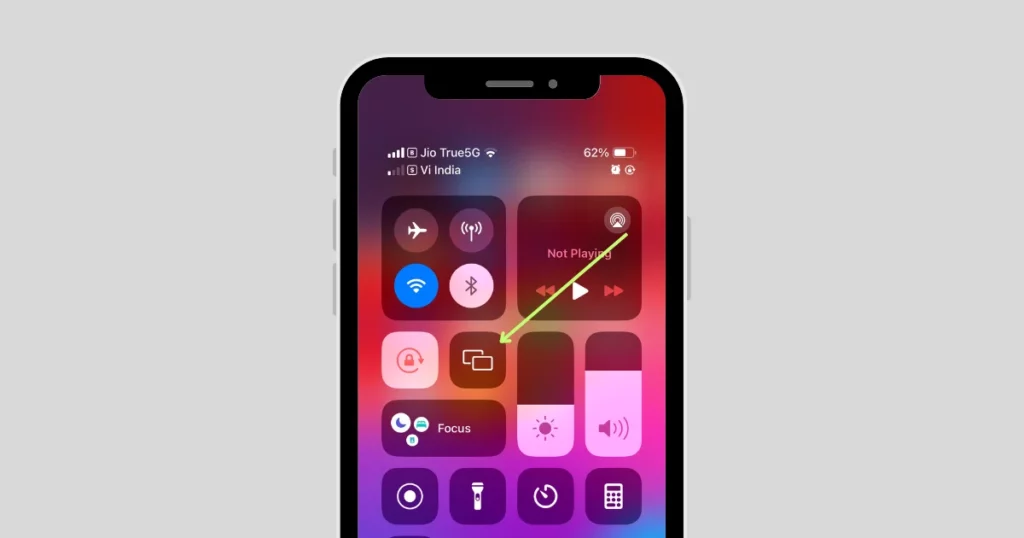 use airplay to screen mirroring app
