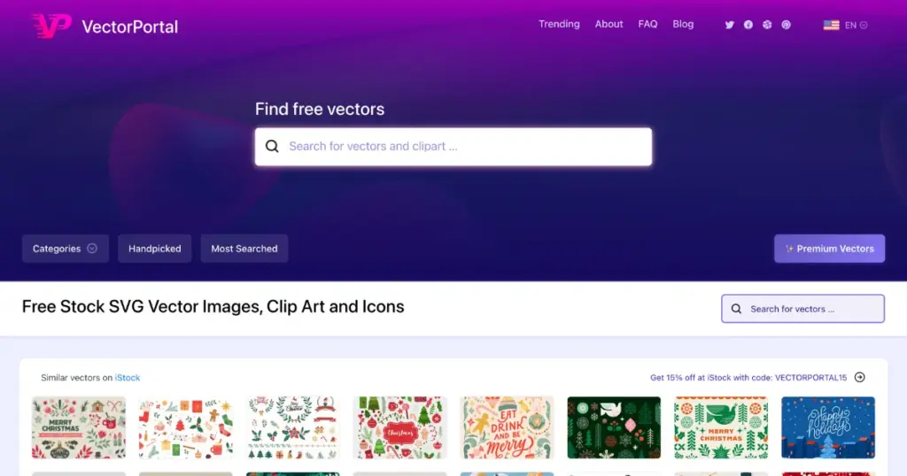 vectorportal freepik type website
