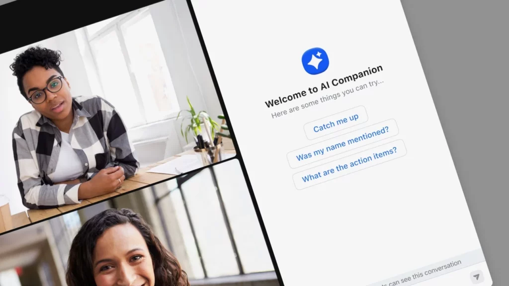 zoom ai companion - google meet vs zoom