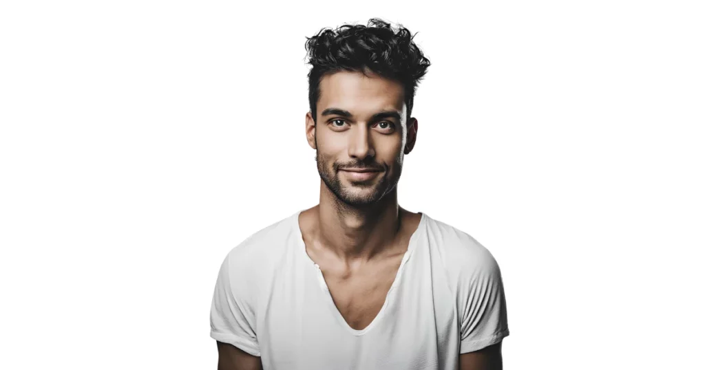 White background photography