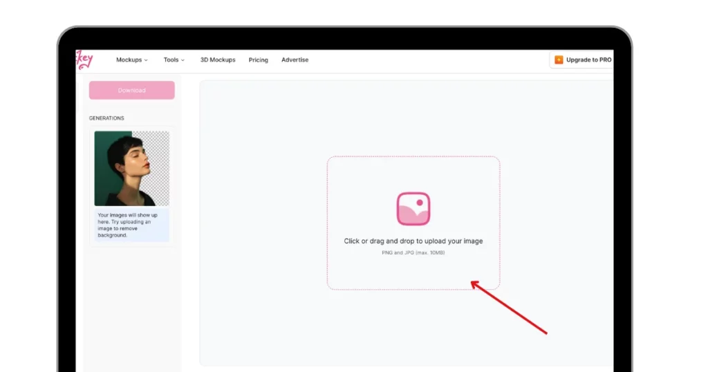 drag and drop your image to remove background