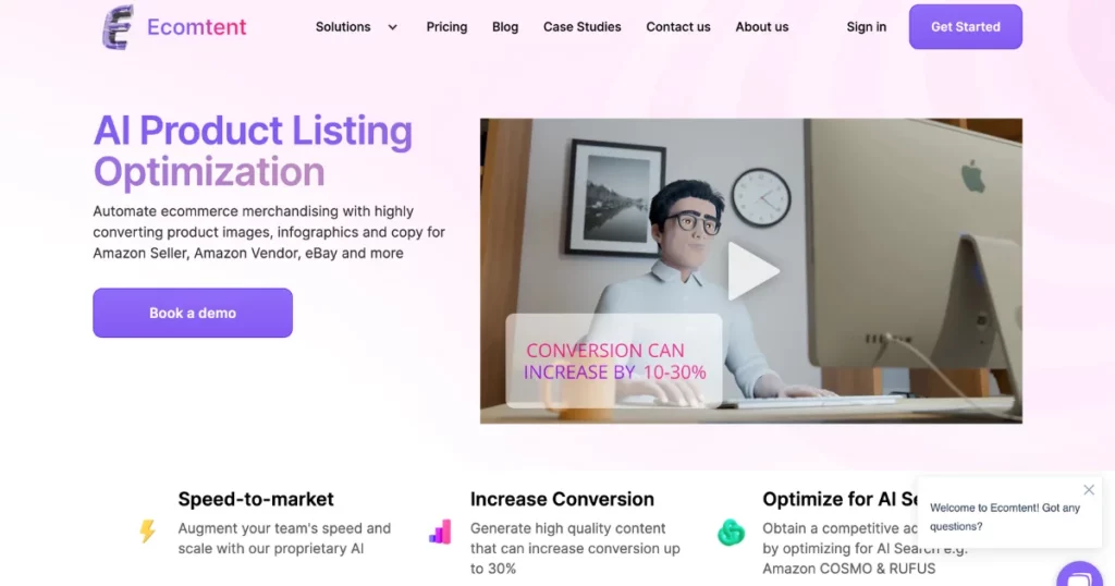 ecomtent - ai tool for product photography