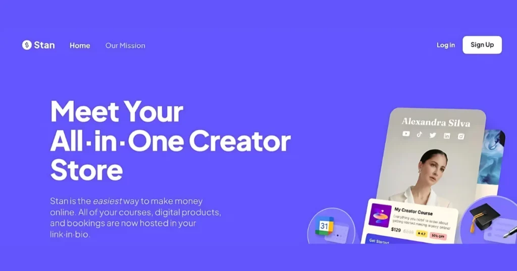 stan store - linktree alternative for instagram
