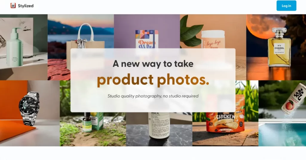stylized - product photography ai tool