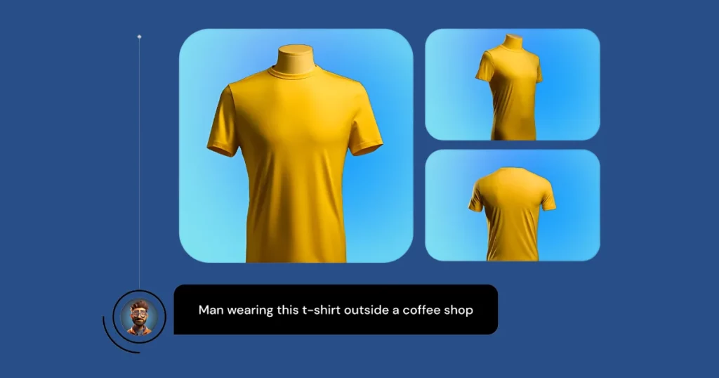 write prompts with mockey on how to use ai for product photography